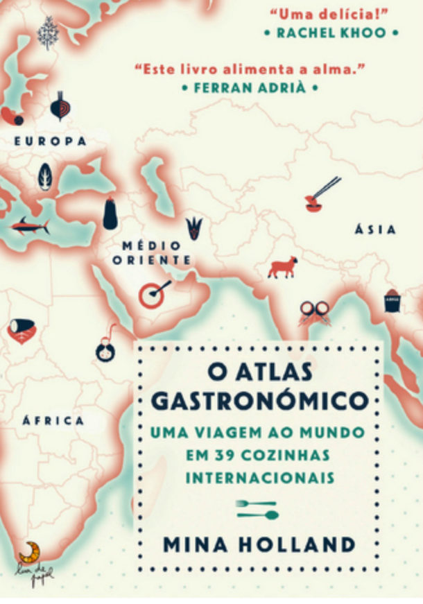 O Atlas Gastronomico 1 A Cidade na ponta dos dedos de Sancha Trindade